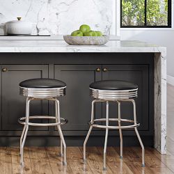 Upholstered Diner Stool