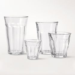 Duralex Picardie Glass Tumblers, 17-oz, Set of 6