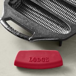 Lodge Bakeware Seasoned Cast Iron Cornstick Pan with Grips