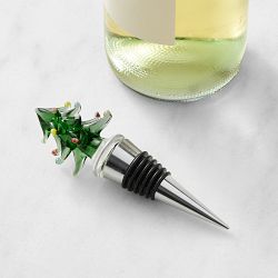 Williams Sonoma Holiday Novelty Wine Stopper