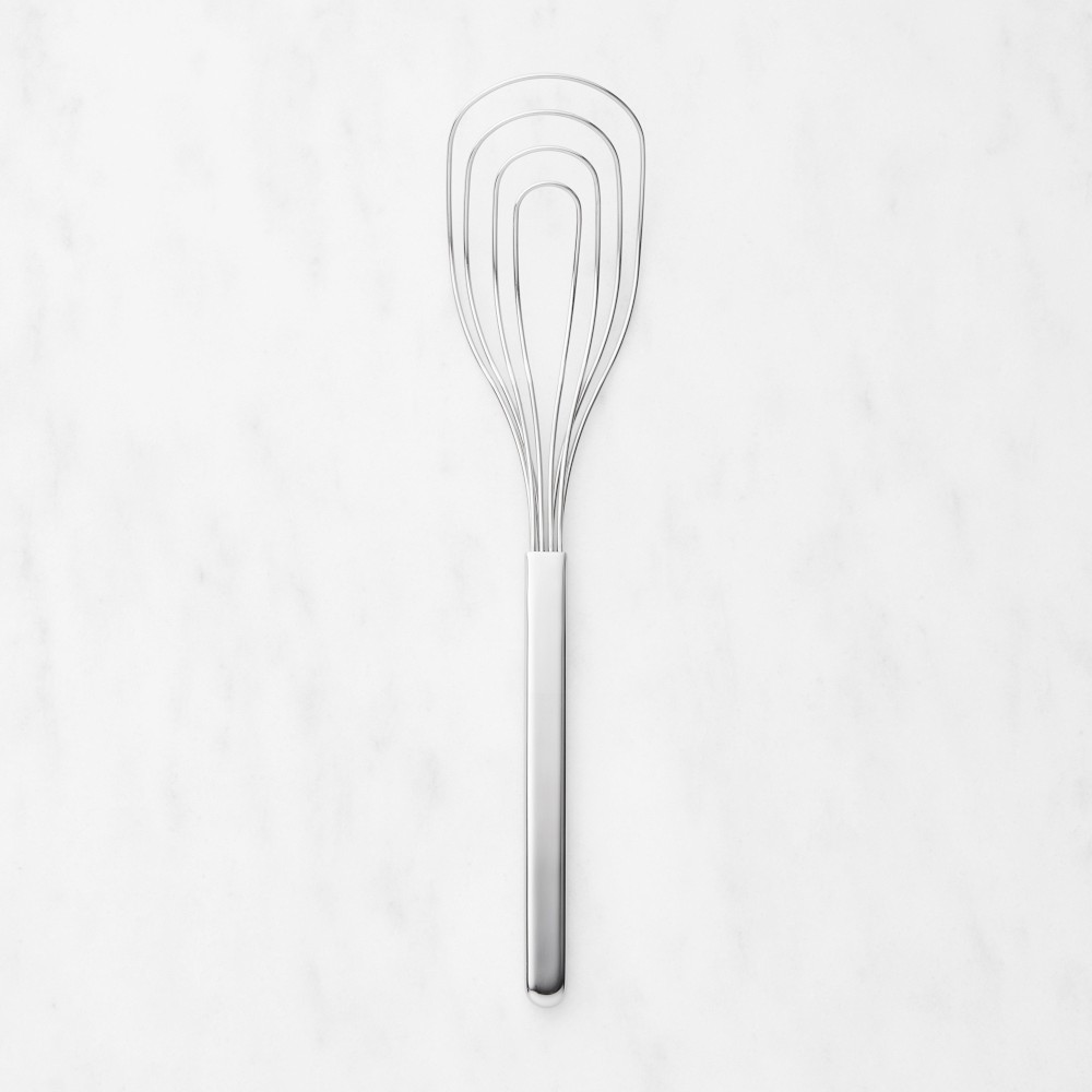 Williams Sonoma Recycled Stainless-Steel Flat Whisk