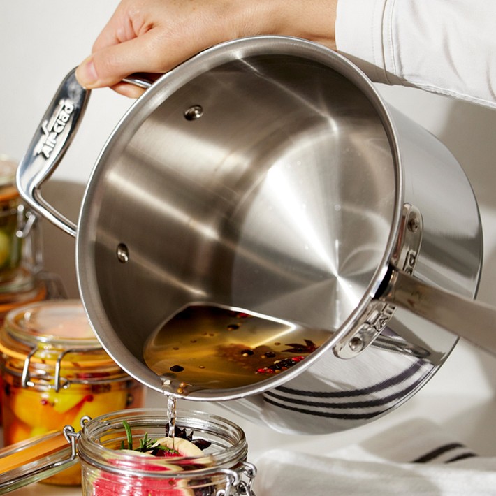 All-Clad G5™ Graphite Core Stainless-Steel Saucepan, 4-Qt