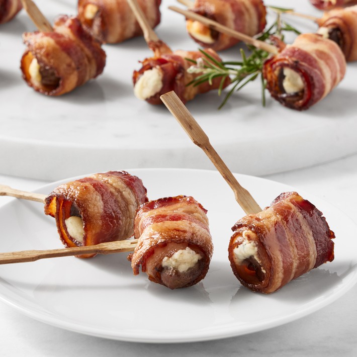 Wrapped Dates Horderves With Bacon Bacon Wrapped Beef Tenderloin
