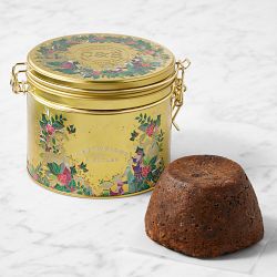 Cartwright &amp; Butler Christmas Pudding with Marzipan Tin, Serves 18