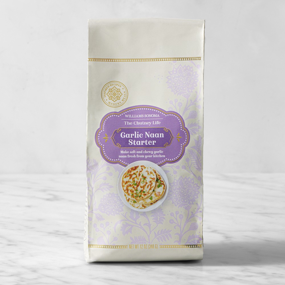 The Chutney Life x Williams Sonoma Garlic Naan Starter