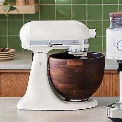KitchenAid&#174; Porcelain Artisan Stand Mixer with Walnut Bowl, 5-qt