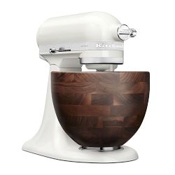 KitchenAid&#174; Porcelain Artisan Stand Mixer with Walnut Bowl, 5-qt