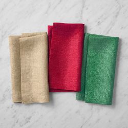 Metallic Napkins, Set of 4