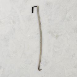 Raised Wreath Hanger, Brass