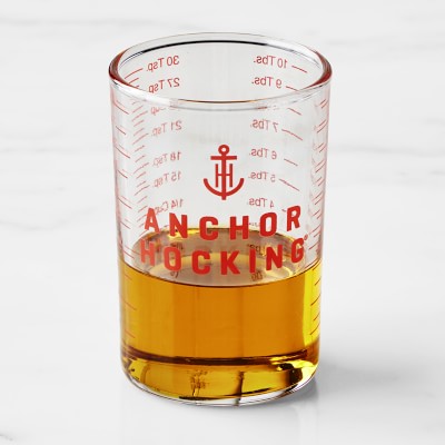 Anchor Hocking 5 Oz Measuring Glass Or 1 Oz Shot Glass-261717