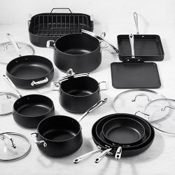 All-Clad HA1 Expert Hard Anodized Nonstick 19-Piece Cookware Set