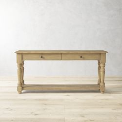 Harvest 2-Drawer Open Hall Console Table (70&quot;)
