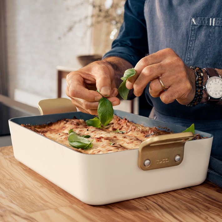GreenPan Stanley Tucci Ceramic Nonstick Lasagna Pan | Williams Sonoma