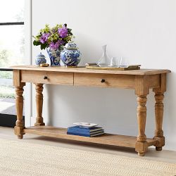 Harvest 2-Drawer Open Hall Console Table (70&quot;)