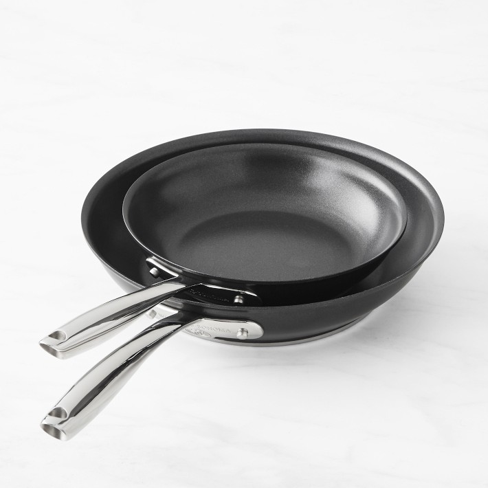 Williams Sonoma Thermo-Clad Induction Nonstick 2-Piece Fry Pan Set