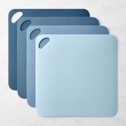 Dexas Flex Mats Blue Tones, Set of 4