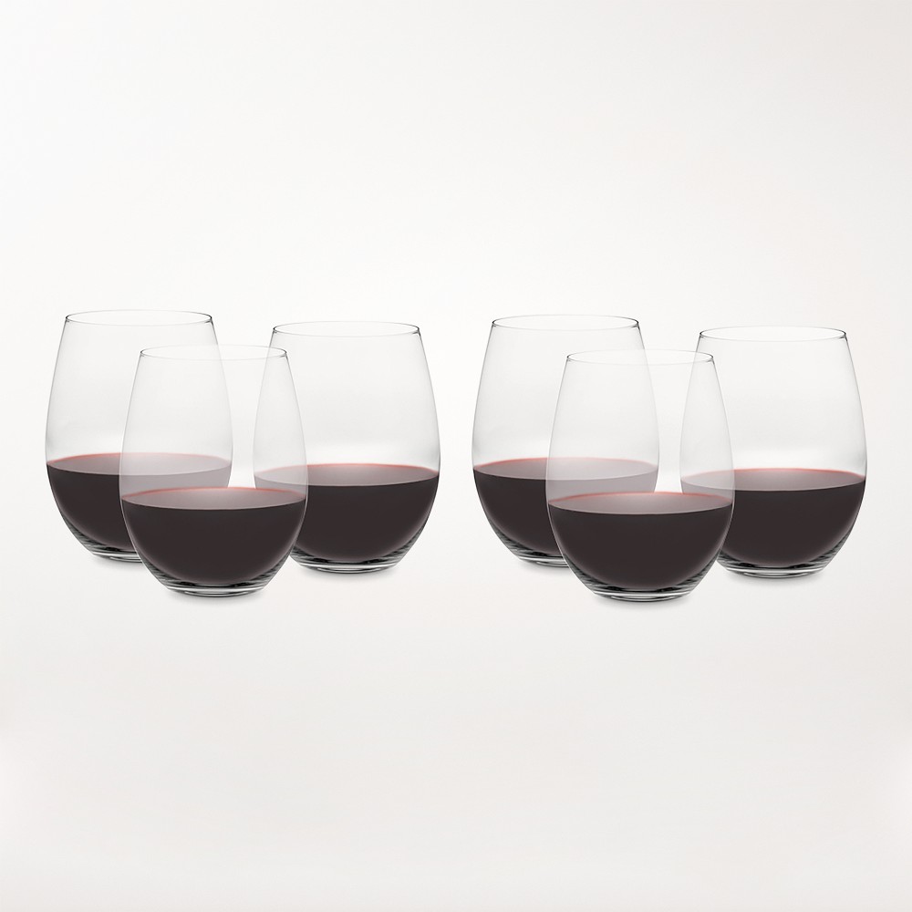 Riedel "O" Stemless Cabernet Glasses