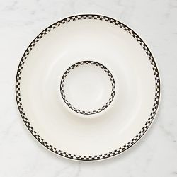 MacKenzie-Childs Everyday Stoneware Chip &amp; Dip Tray