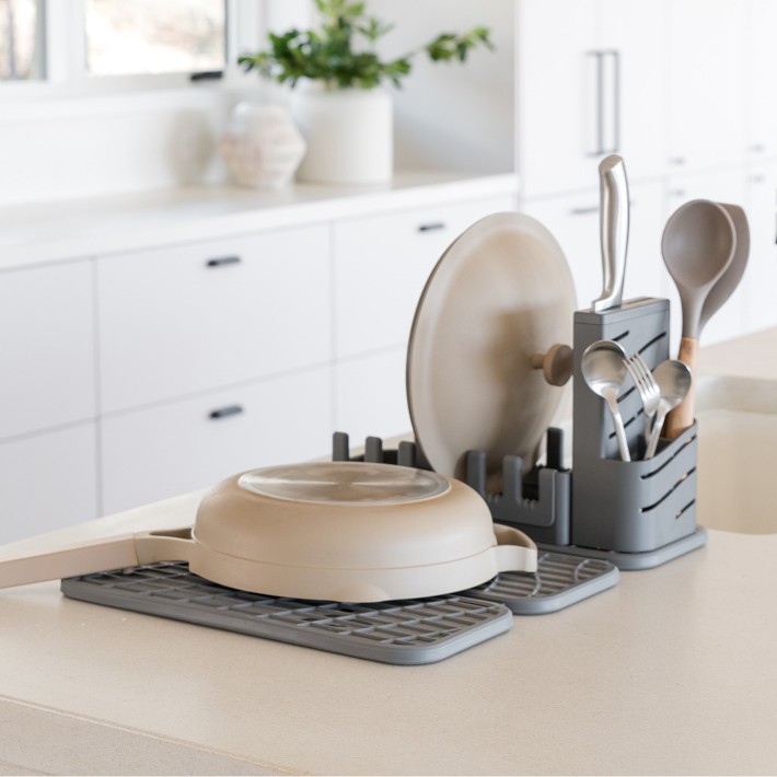 Dorai Dish Pad and Dish Pad Rack Williams Sonoma