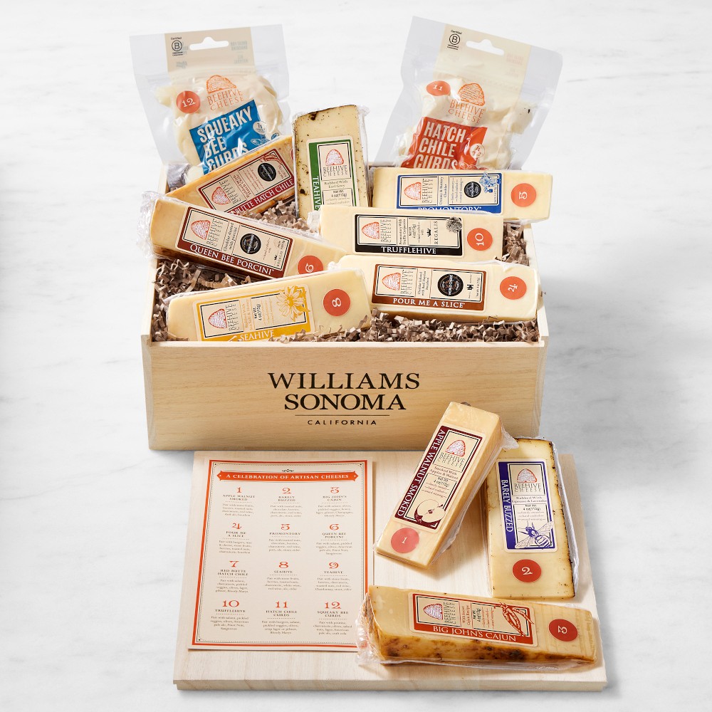 12 Days of Cheese Advent Calendar Gift Crate