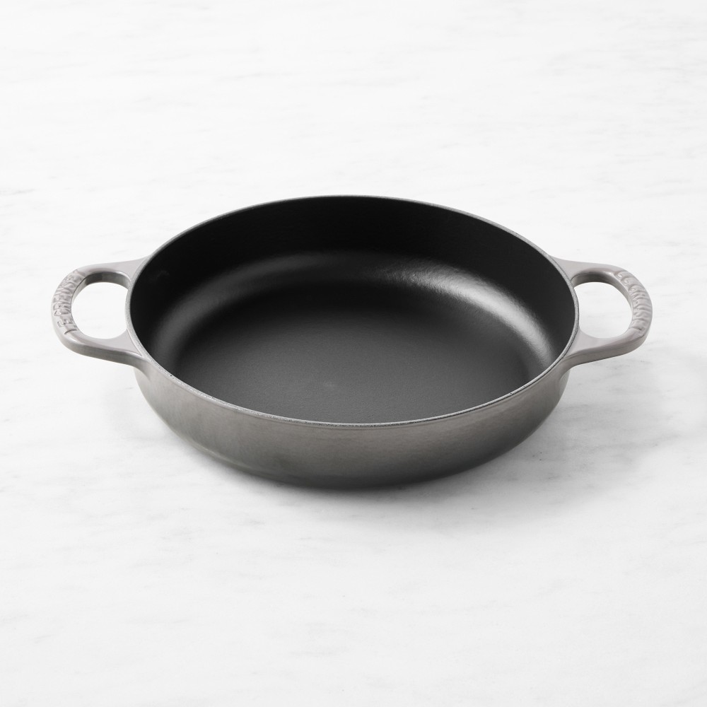 Le Creuset Enameled Cast Iron Everyday Braiser Pan, 3-Qt. - 3-Qt., Oyster