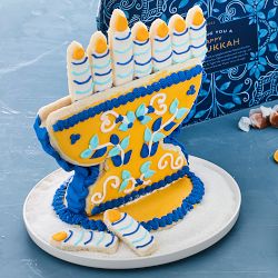 DIY Gingerbread Menorah Kit