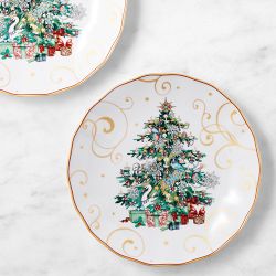'Twas The Night Before Christmas Salad Plates