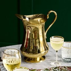 Wilshire Jewel Cut Nick &amp; Nora Glasses, Set of 4