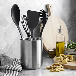 Williams Sonoma Signature Nonstick Utensils with Utensil Holder, Set of 5