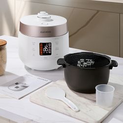 Cuckoo Heating Pressure Twin Pressure Rice Cooker, 6-cup