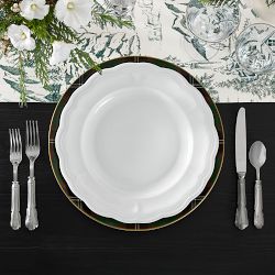 Classic Green Tartan Chargers