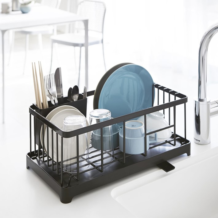 Yamazaki Home Tower Wire Dish Rack Williams Sonoma