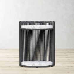 Bailey Outdoor 2-Tier Round Side Table (20")