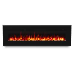 Faroe Wall Hung Electric Fireplace (72")