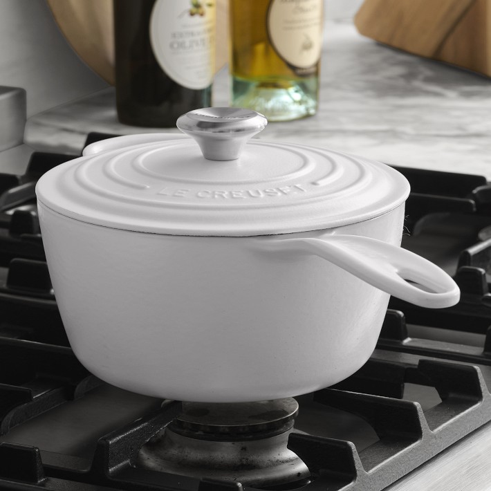 Le Creuset Signature Enameled Cast Iron Saucepan Williams Sonoma