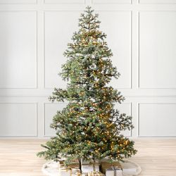 Balsam Hill Most Realistic Yukon Spruce Faux Tree, 6' LED Clear Micro