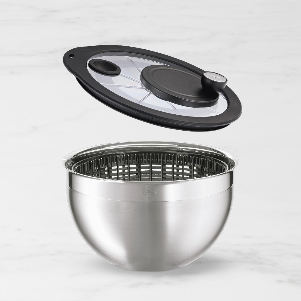 Rösle Salad Spinner with Glass Lid