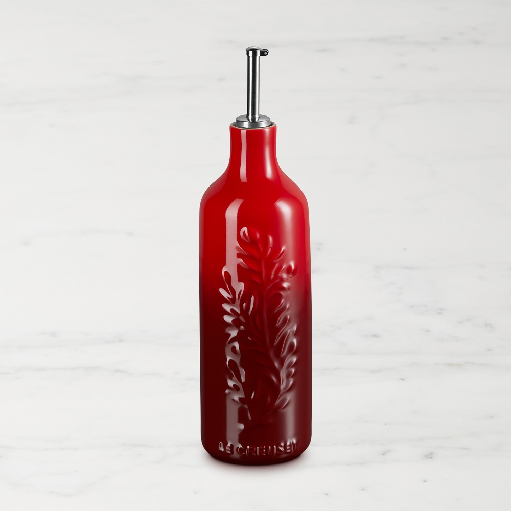 Le Creuset Olive Branch Cruet - Cerise Red