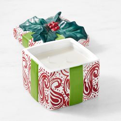 'Twas the Night Before Christmas Present Figural Candle