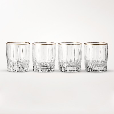 Double Old-Fashioned Glasses, Set of 4