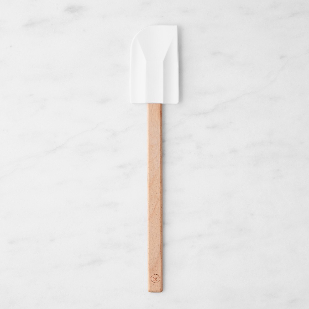 Open Kitchen by Williams Sonoma Silicone Wood Spatula, White - White