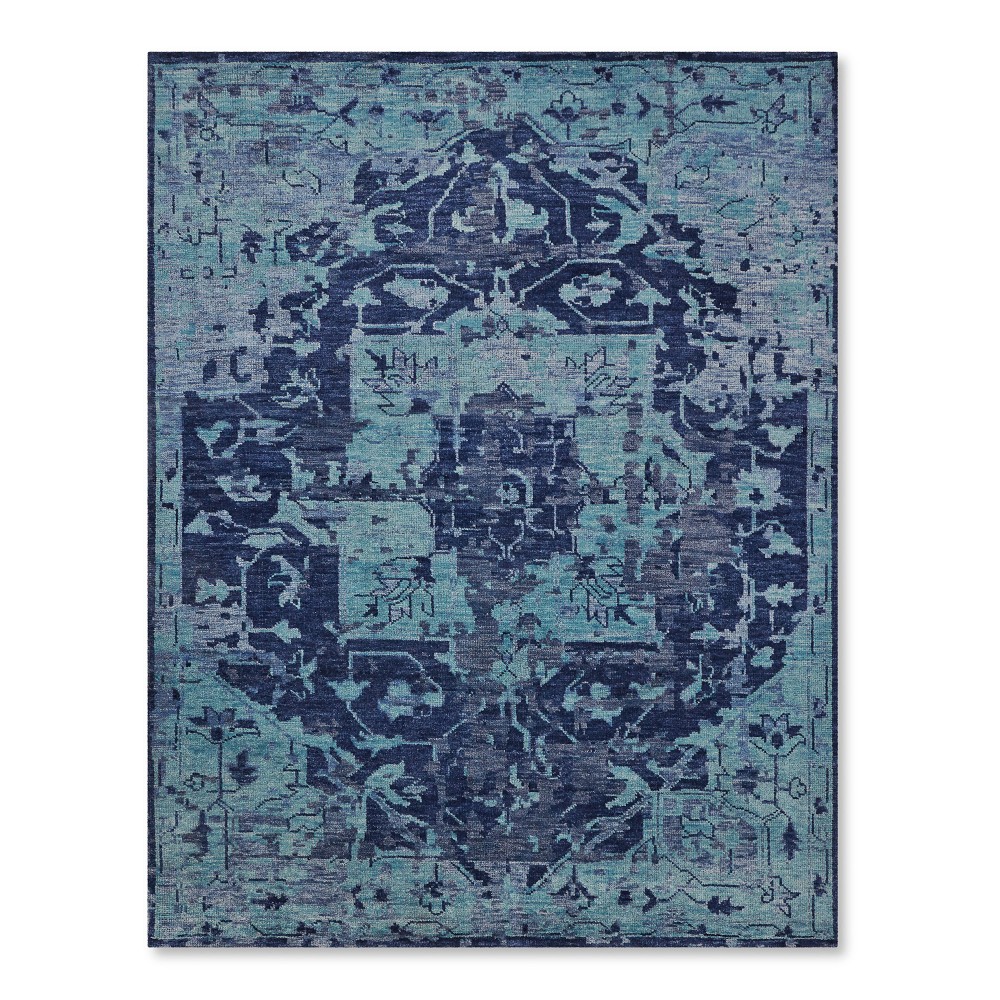 Mystic Medallion Hand Knotted Rug