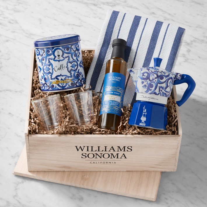 Dolce & Gabbana Espresso Gift Crate | Williams Sonoma