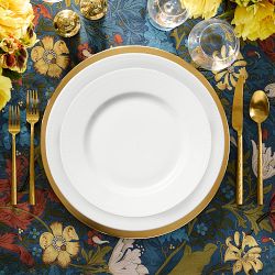 Apilco Beaded Hemstitch Salad Plates, Set of 4