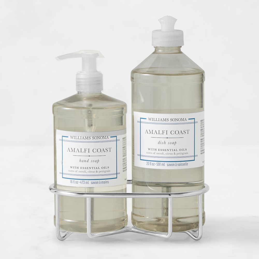 Williams Sonoma Amalfi Coast Hand Soap & Dish Soap 3-Piece Kitchen Set - Hand Soap Classic