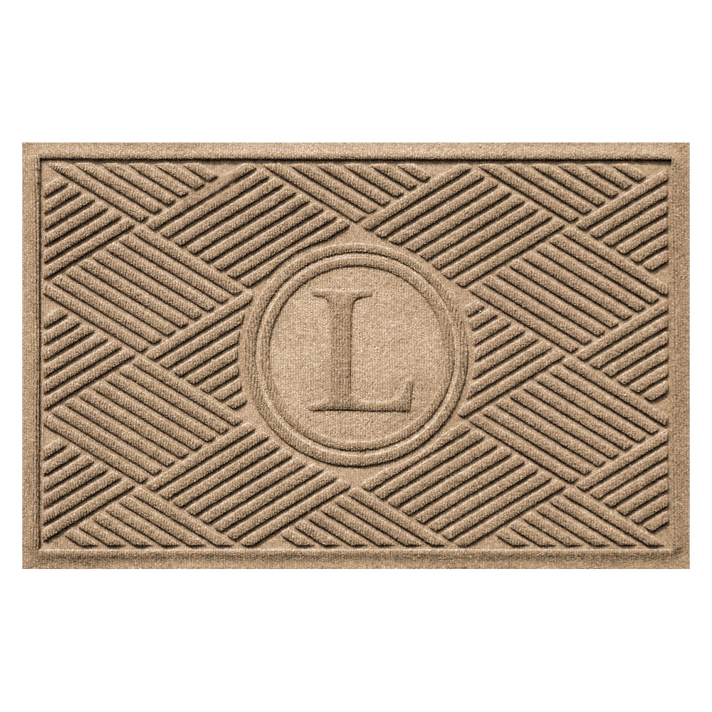 Waterhog Diamonds Commercial Grade Indoor/Outdoor Monogram Doormat