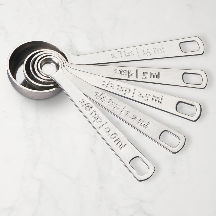 Le Creuset 14-Piece Measuring Set, Stainless Steel | Williams Sonoma