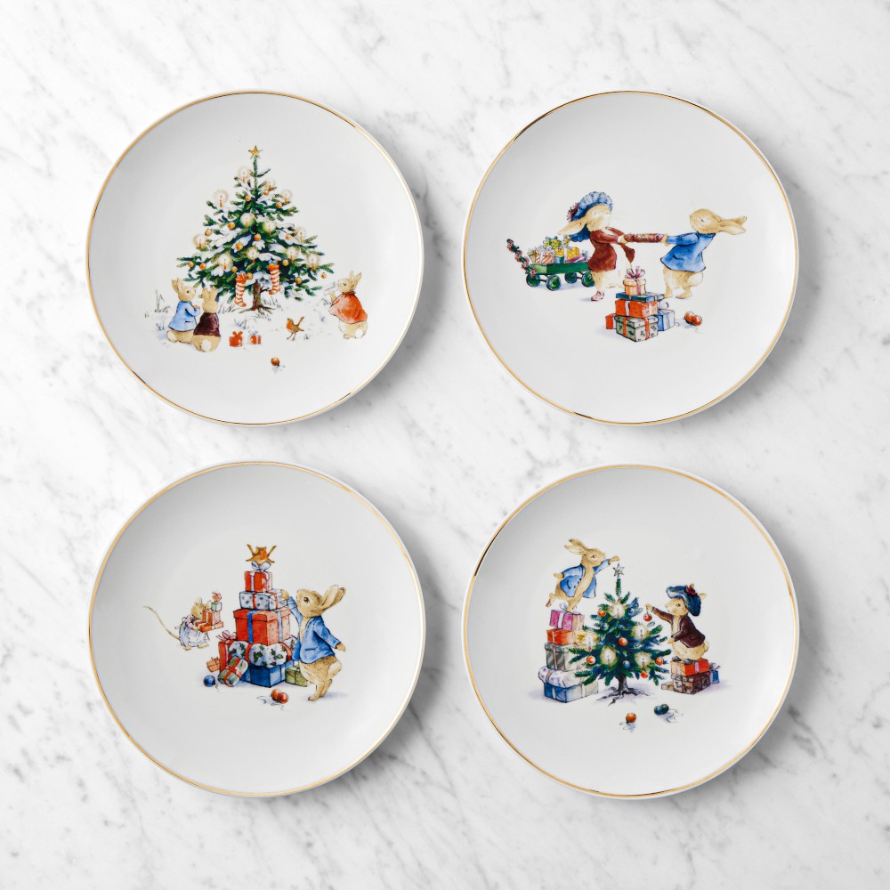 Peter Rabbit™ Christmas Salad Plates