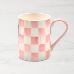 Mackenzie Childs Rosy Check Mug