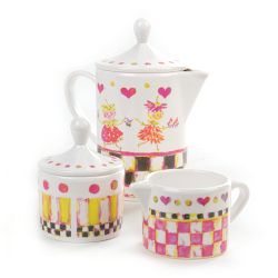 MacKenzie-Childs Tea Party Tea Set
